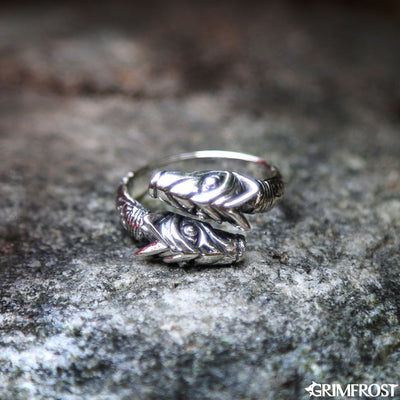 Rings - Freki & Geri Ring, Silver - Grimfrost.com