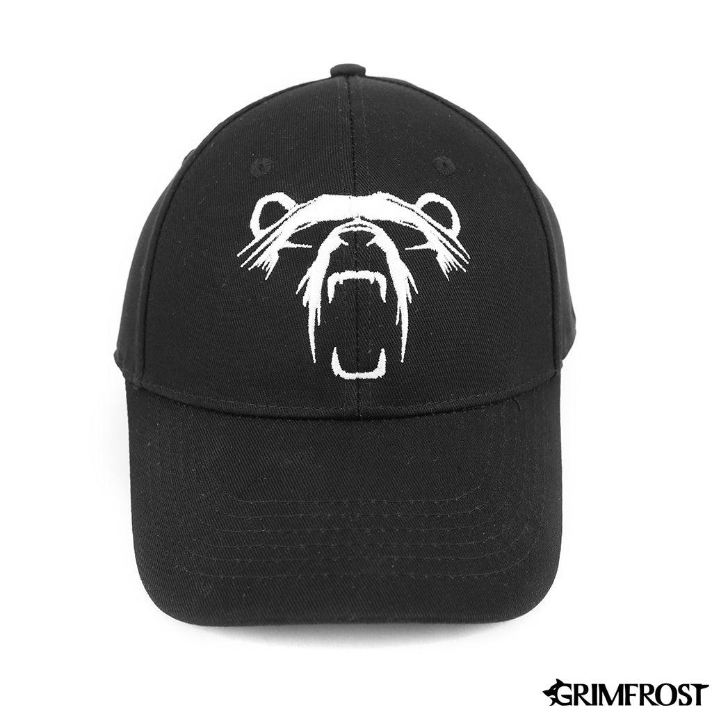 Caps - Berserker Baseball Cap, Black - Grimfrost.com