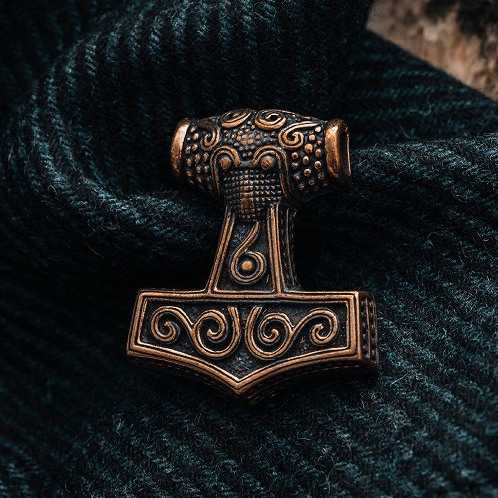 Thor's Hammers - Skane Thor's Hammer, Bronze - Grimfrost.com