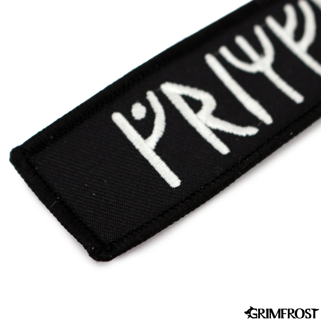 Patches - Grimfrost Runic Patch, Embroidered - Grimfrost.com