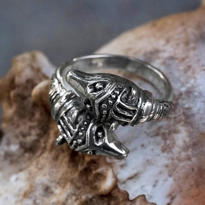 Rings - Bear Ring, Silver - Grimfrost.com
