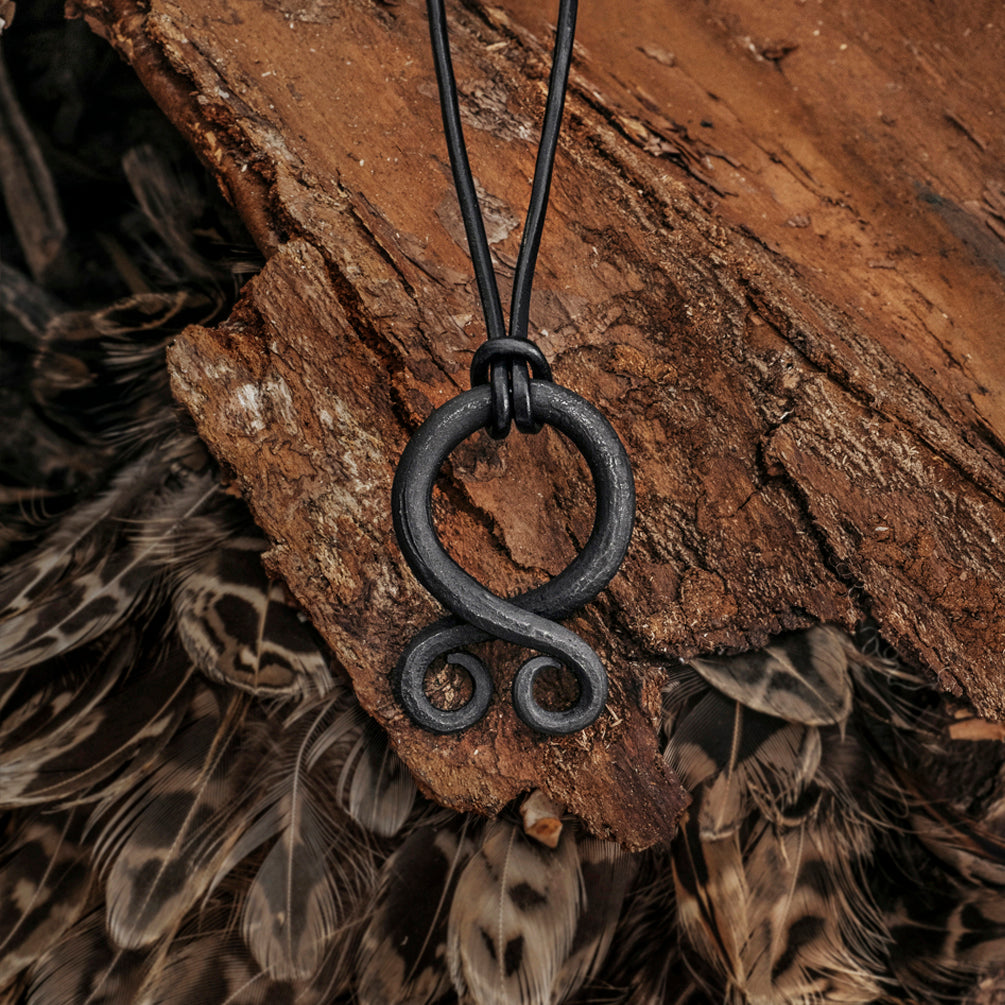 Pendants - Troll Cross, Small, Hand-forged - Grimfrost.com