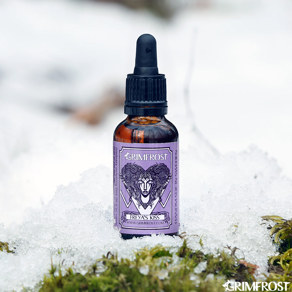 Skin Care - Grimfrost Face Oil, Freya's Kiss - Grimfrost.com