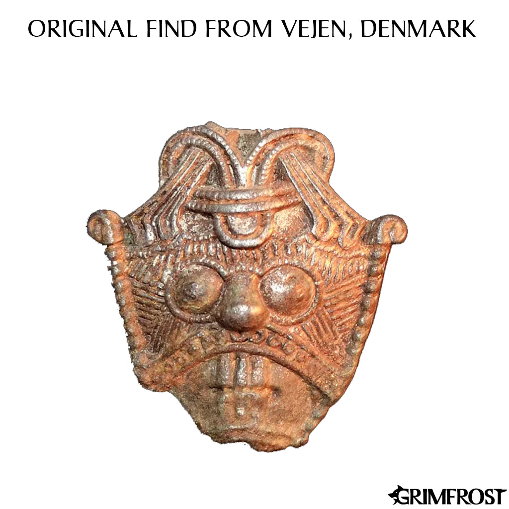 Pendants - Loki Amulet, Vejen, Bronze - Grimfrost.com