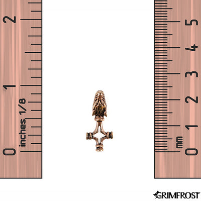 Pendants - Icelandic Hammer, Small, Bronze - Grimfrost.com