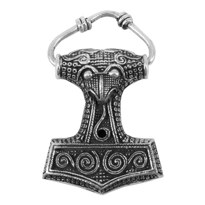 Thor's Hammers - Skane Thor's Hammer, XL, Silver - Grimfrost.com