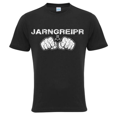 Shortsleeves - Short-sleeve, Jarngreipr, Black - Grimfrost.com