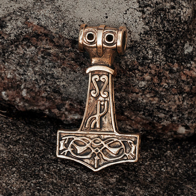Thor's Hammers - Gigantic Thor's Hammer, Bronze - Grimfrost.com