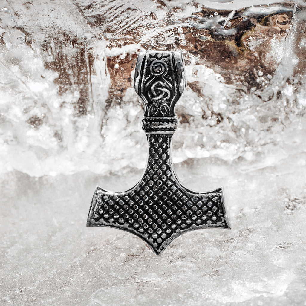 Ornament Thor's Hammer, Stainless Steel – Grimfrost