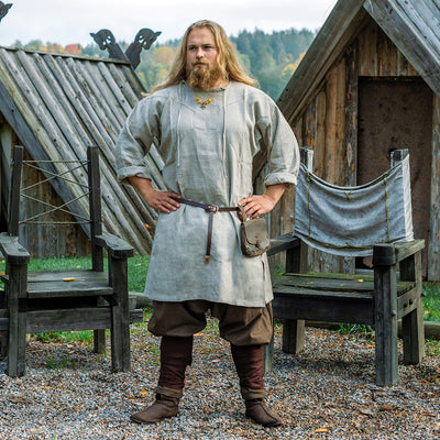 Viking Wool Trousers, Brown