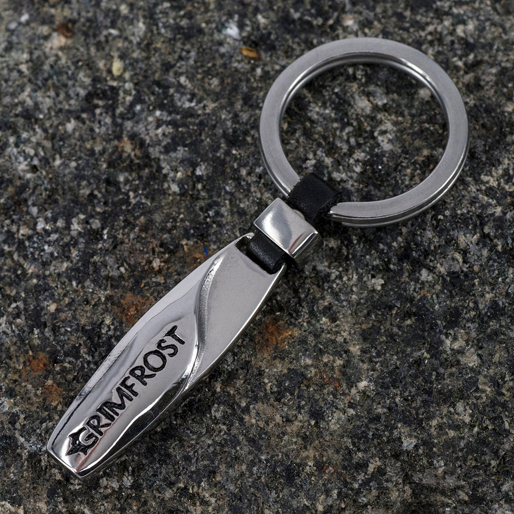 Key Chains - Grimfrost Logo Keychain, Stainless Steel - Grimfrost.com