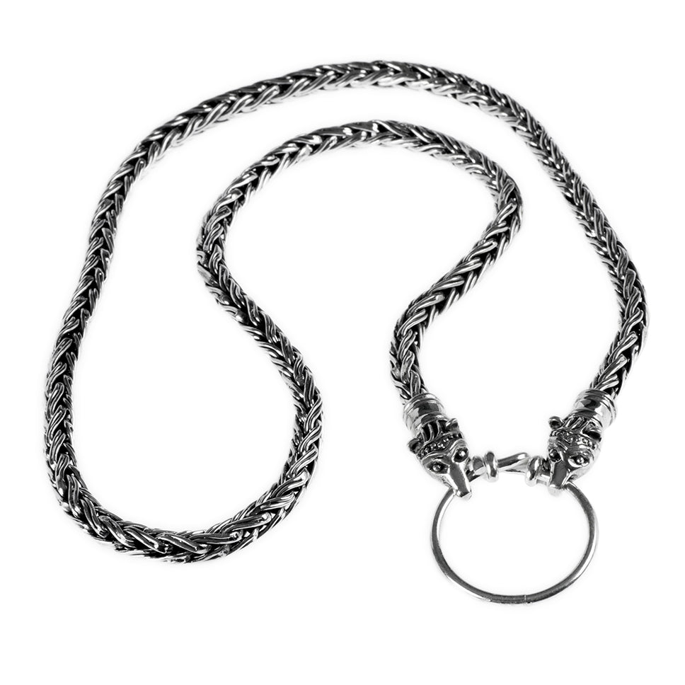 Heavy Sterling Silver Chain Necklace – The Golden Bear