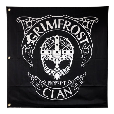 Flags - Grimfrost Clan Flag - Grimfrost.com