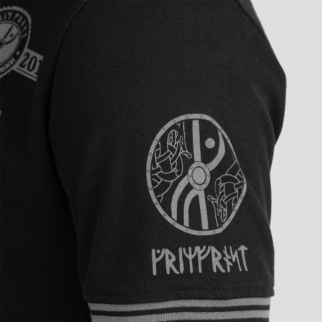 Polo Shirt, Team Grimfrost, Black