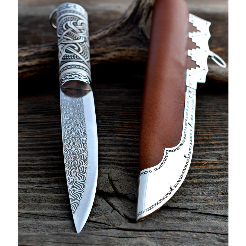 Premium Items - Premium Knife, Hvitr Dreki - Grimfrost.com