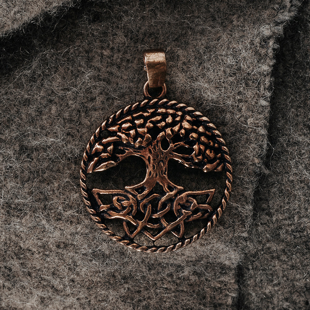 Pendants - Yggdrasil Pendant, Bronze - Grimfrost.com
