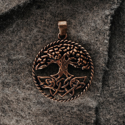 Pendants - Yggdrasil Pendant, Bronze - Grimfrost.com