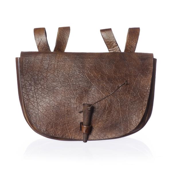 Viking Belt Bag, Wooden Lock