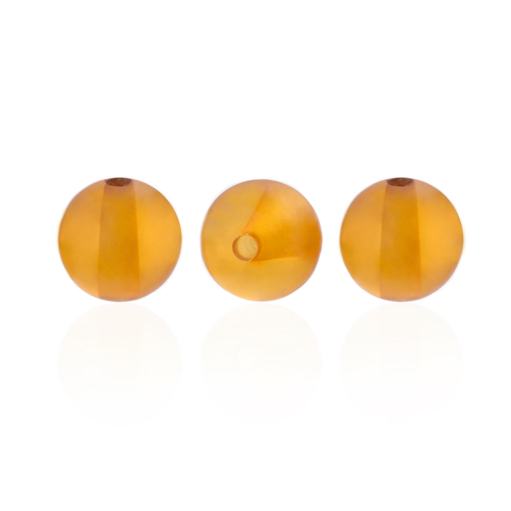 Amber Beads - Amber Beads, Polished Round - Grimfrost.com