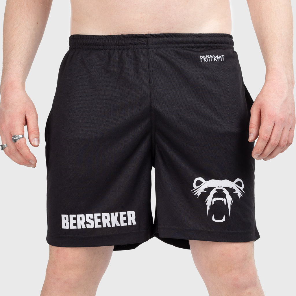 Gym Shorts, Berserker, Black