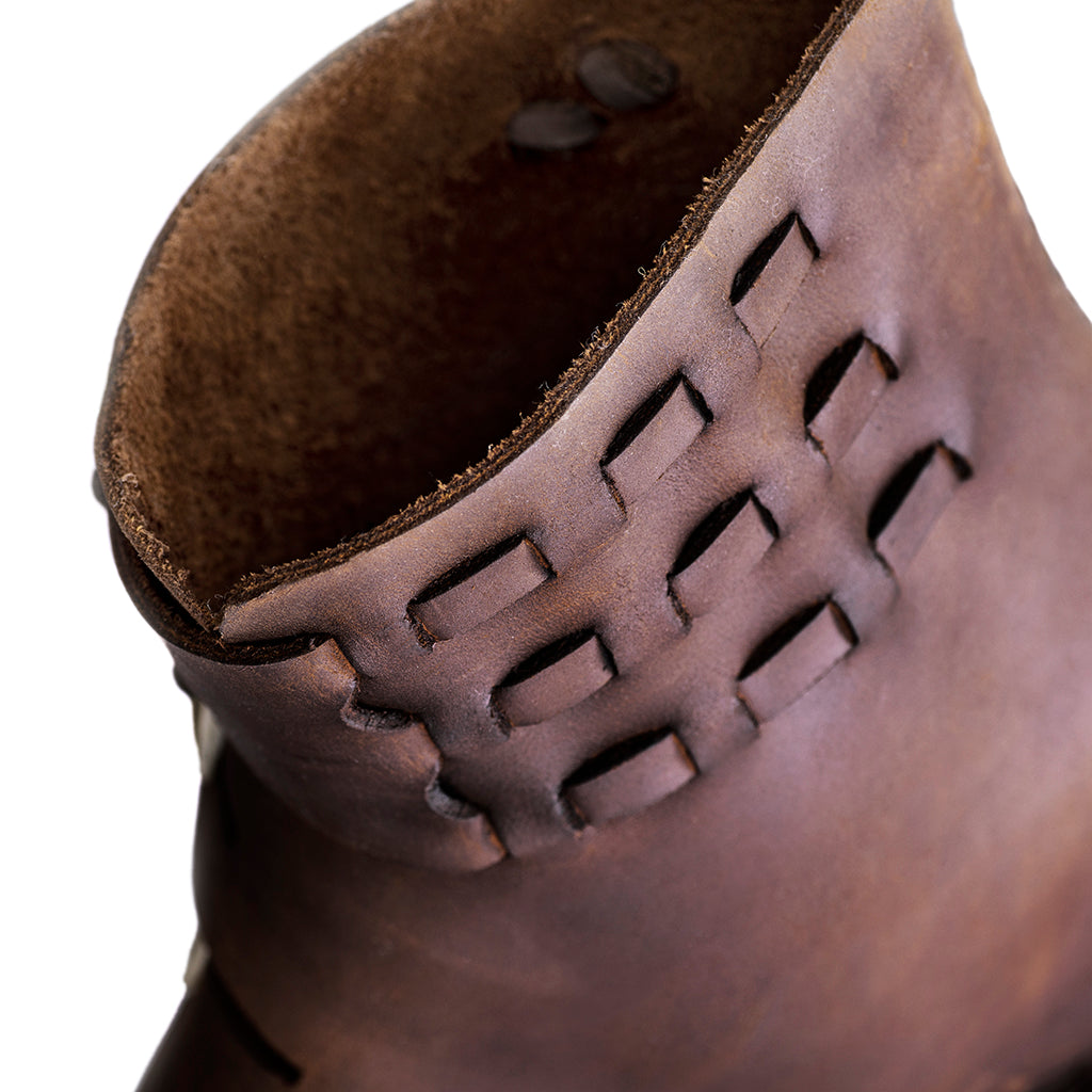 Viking HEDEBY shoes with leather good buttons