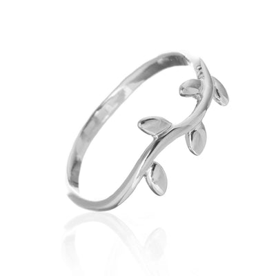  - Bjarkan Ring, Silver - Grimfrost.com