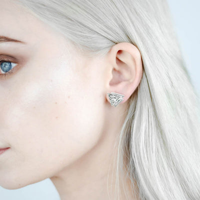 Chosen One Earrings, Silver