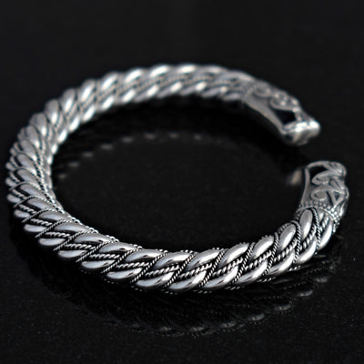 Arm Rings - Premium Gotland Armring, Silver - Grimfrost.com