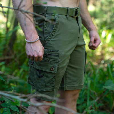 Grimfrost's Cargo Shorts, Green