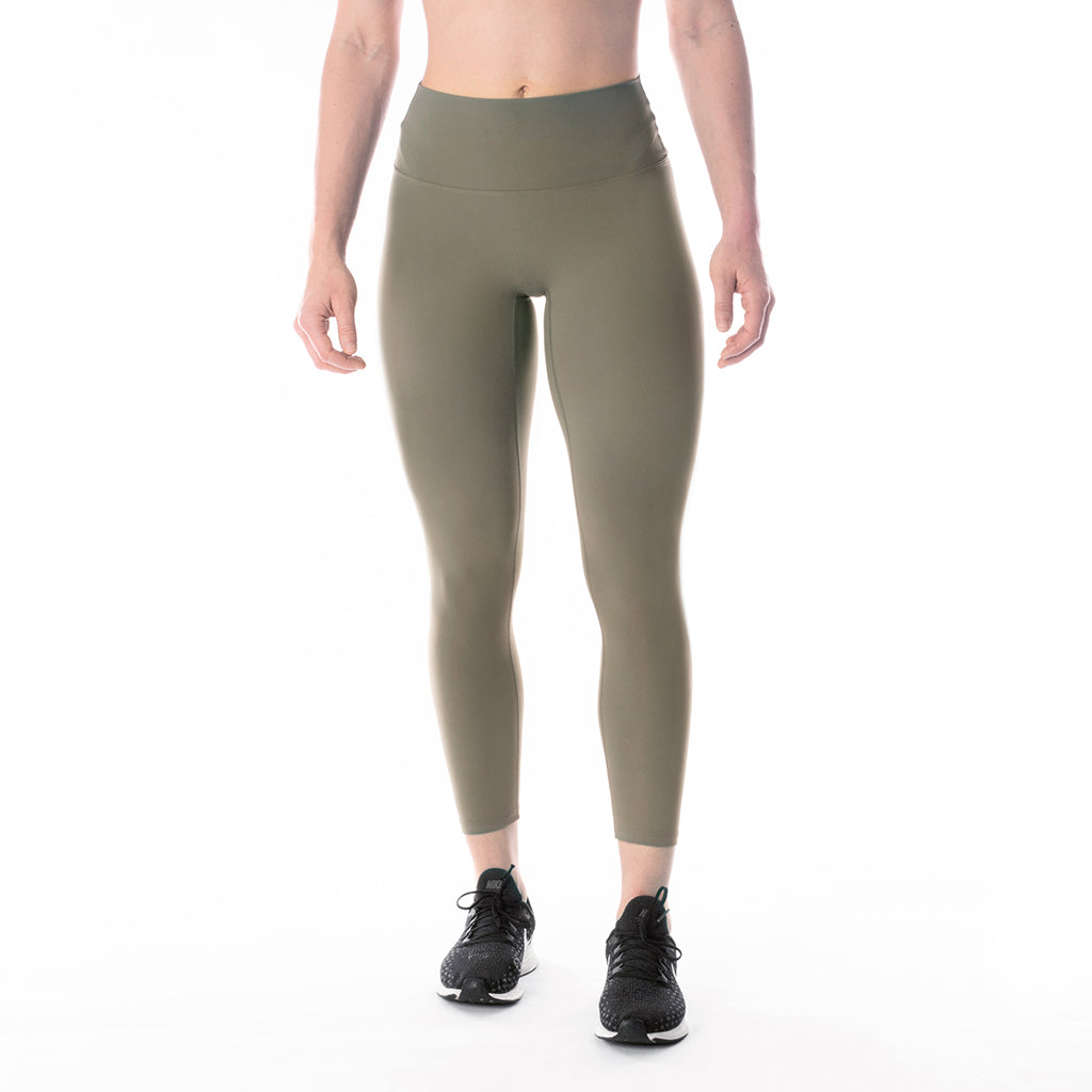 Leggings, Super Soft, Army Green, Size XXS and XS