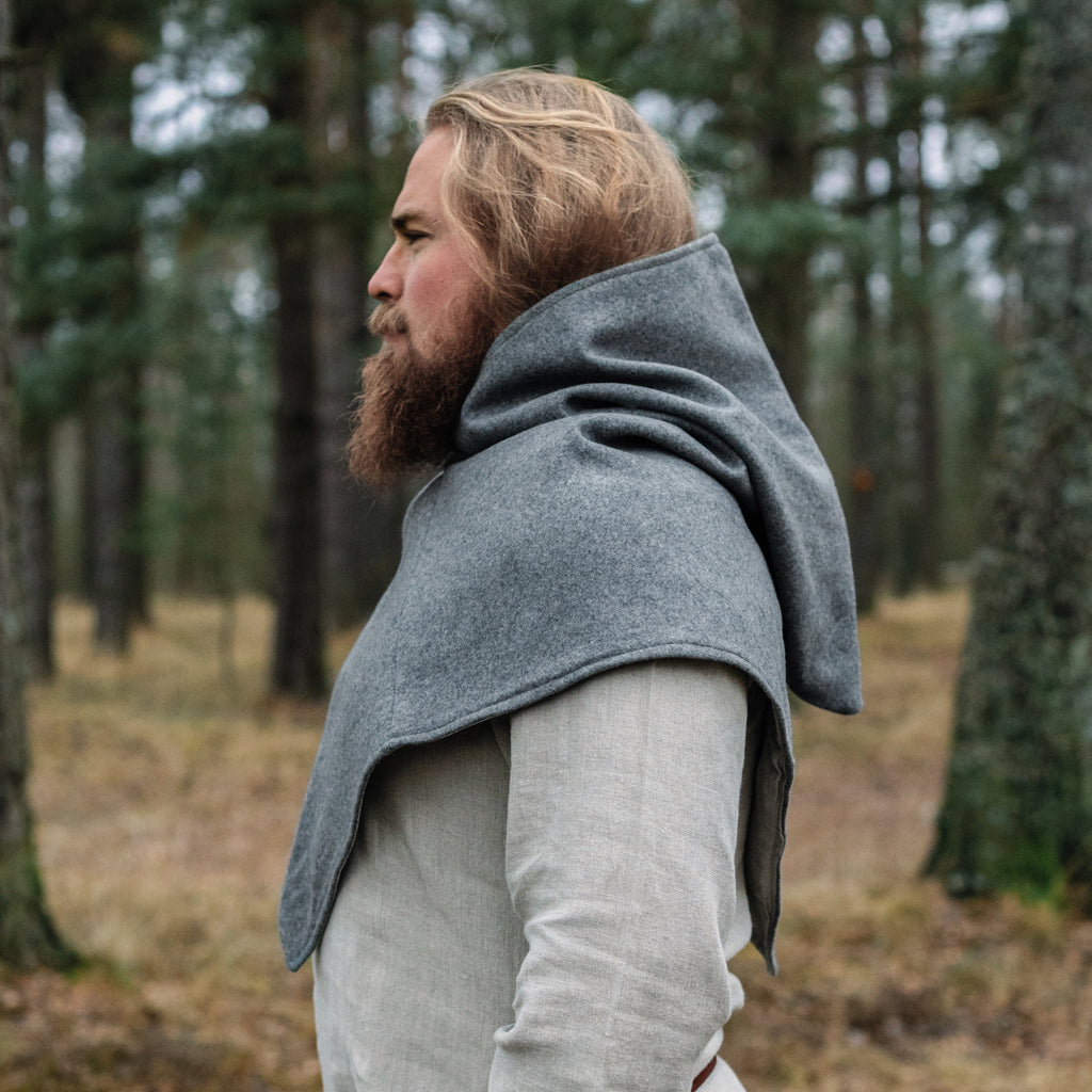 HOOD HOOD カモパンツ Viking Linen Hood Reenactment Woolen Outfit Skjoldehamn Medieval
