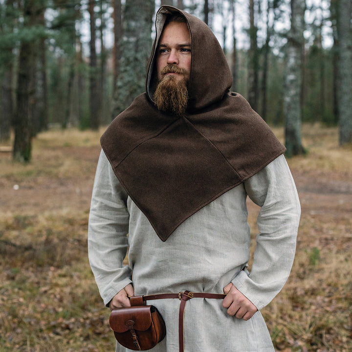 Skjoldehamn Hood, Brown – Grimfrost