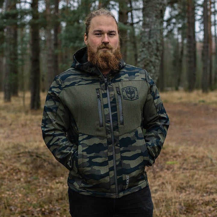 Parka Rlx Camo RLX Ralph Lauren Golf Camo Hybrid Jacket Wool Blend