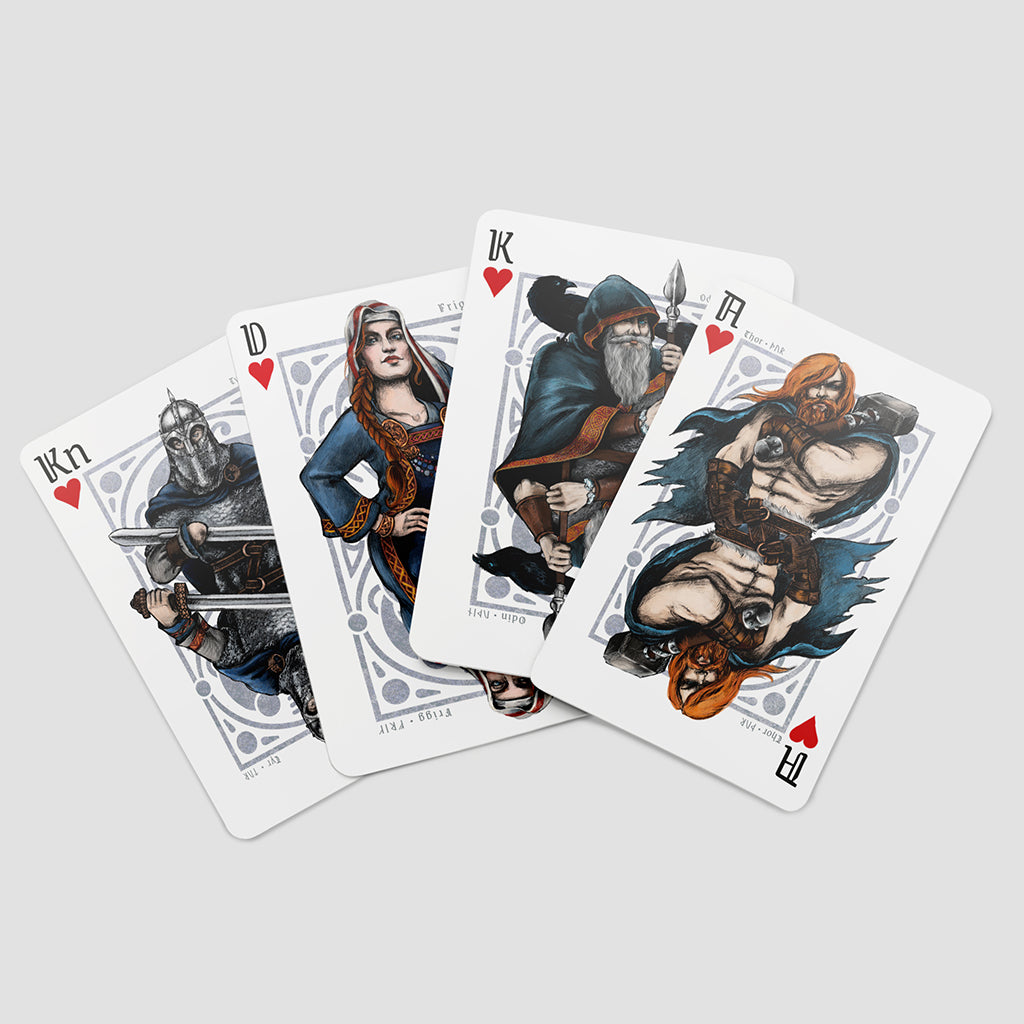 Asgard Poker Cards, Double Deck Box