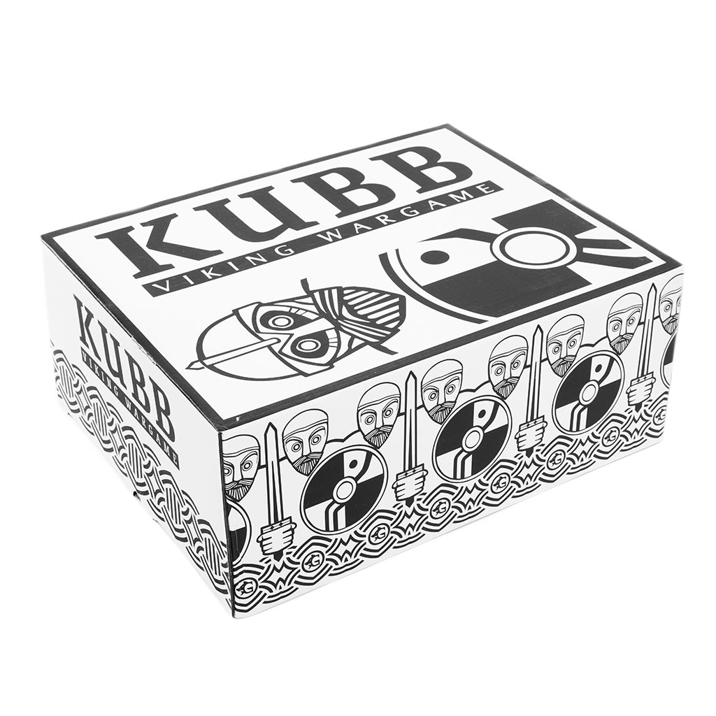 Kubb de Luxe Houten Kist - Rubberhout Kubb de Luxe Houten Kist - Rubberhout