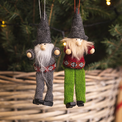 Tree Decoration, Odin and Thor, 14 cm
