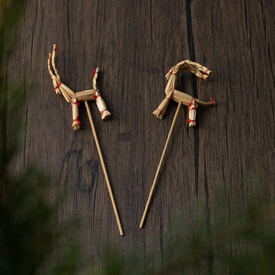 Yule Goat on a Stick, 2-pack