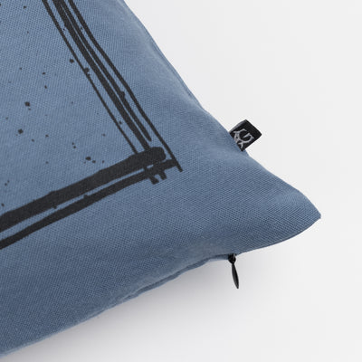 Pillow Cover 3, Torslunda Collection, Blue