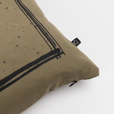 Pillow Cover 3, Torslunda Collection, Green