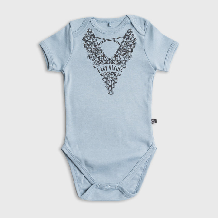 Body Bébé King In The North - 100% Coton Bio Öko-Tex | Imprimé Numérique Durable | Taille 0-24 Mois
