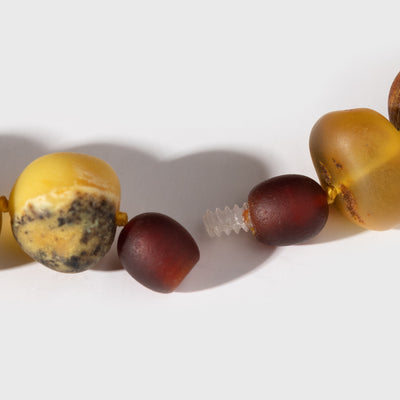 Amber Necklace, Round Beads