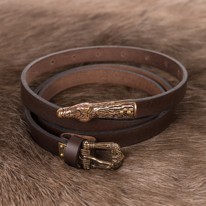 Viking Belt, Birka 949, Antique Brown – Grimfrost