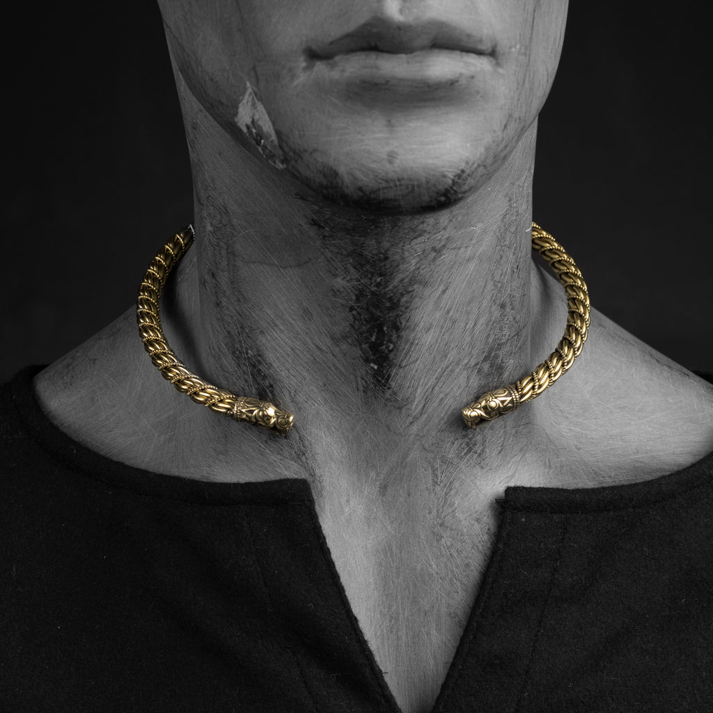 Neck Rings Modern Premium Neck Ring, Bronze – Grimfrost