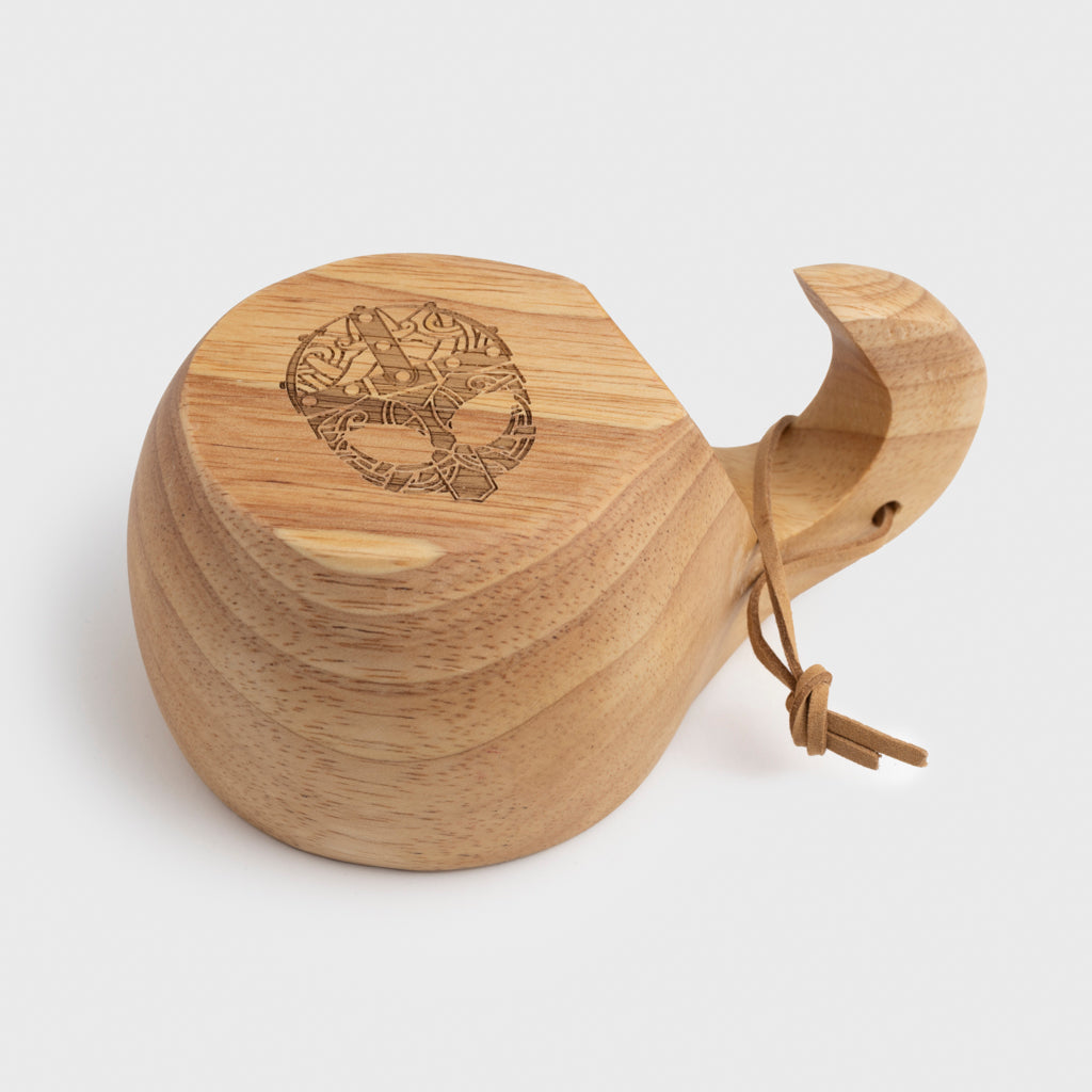 Wooden Kasa, Open Handle