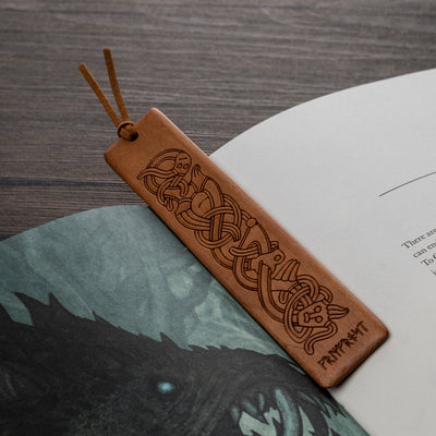 Wooden Bookmark, Viking Knotwork