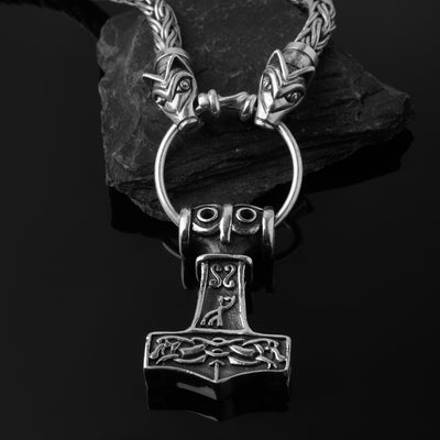 Asgard Wolf Chain, Set 1, Silver