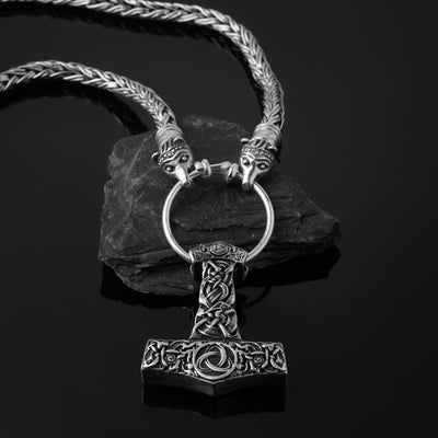 Asgard Bear Chain, Set 2, Silver