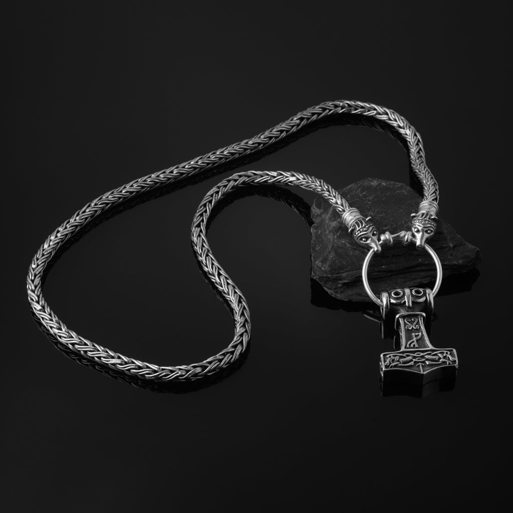Asgard Bear Chain, Set 1, Silver