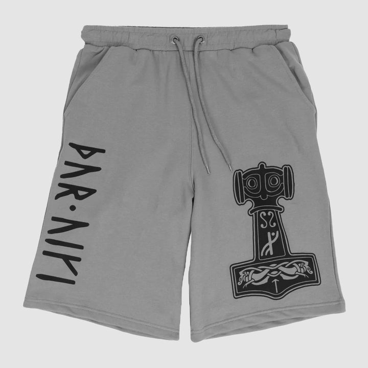 Premium Sweatshorts, Thor, Grey – Grimfrost
