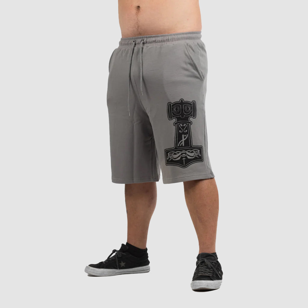 Premium Sweatshorts, Thor, Grey – Grimfrost